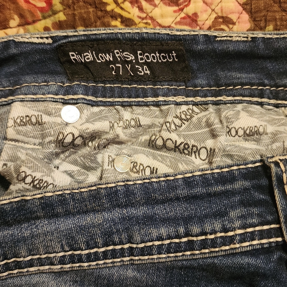 Rock&Roll Cowgirl Jeans - Picture 3 of 6